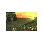 Eddie s Sunset Sticker Rectangular (10 pack)