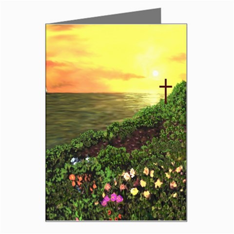 Eddie s Sunset Greeting Card from ArtsNow.com Left