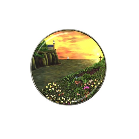 Eddie s Sunset Hat Clip Ball Marker (10 pack) from ArtsNow.com Front
