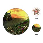 Eddie s Sunset Playing Cards Single Design (Round)