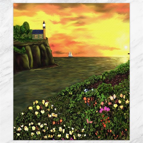 Eddie s Sunset Canvas 8  x 10  from ArtsNow.com 8.15 x9.66  Canvas - 1