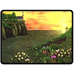 Eddie s Sunset Fleece Blanket (Large)