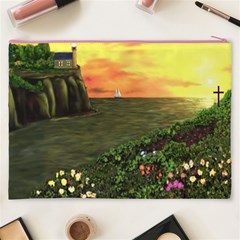 Eddie s Sunset Cosmetic Bag (XXXL) from ArtsNow.com Back