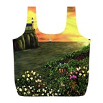 Eddie s Sunset Full Print Recycle Bag (L)