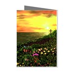 Eddie s Sunset  By Ave Hurley   Square (2) Eddie s Sunset By Ave Hurley   [stretched] Mini Greeting Cards (Pkg of 8)