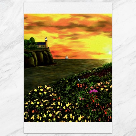 Eddie s Sunset  By Ave Hurley   Square (2) Eddie s Sunset By Ave Hurley   [stretched] Canvas 24  x 36  from ArtsNow.com 23.35 x34.74  Canvas - 1
