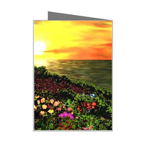 Eileen s Sunset Mini Greeting Card from ArtsNow.com Right