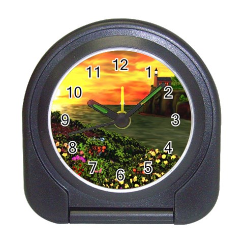Eileen s Sunset Travel Alarm Clock from ArtsNow.com Front