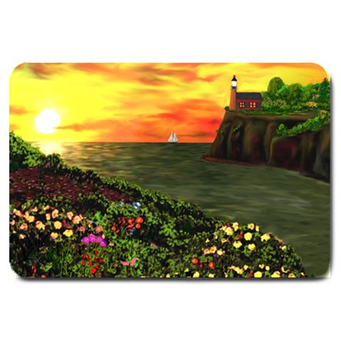 Eileen s Sunset Large Doormat from ArtsNow.com 30 x20  Door Mat