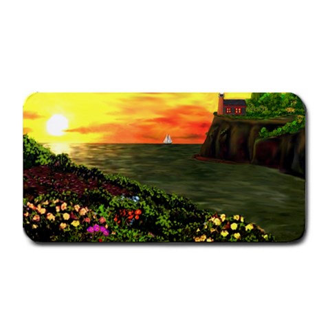 Eileen s Sunset Medium Bar Mat from ArtsNow.com 16 x8.5  Bar Mat