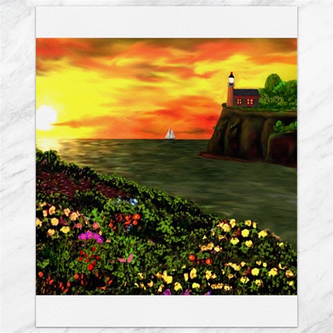 Eileen s Sunset Canvas 11  x 14  from ArtsNow.com 10.95 x13.48  Canvas - 1