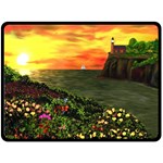 Eileen s Sunset Fleece Blanket (Large)