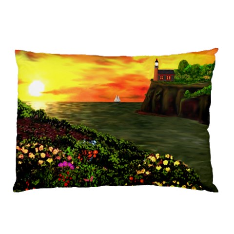 Eileen s Sunset Pillow Case (Two Sides) from ArtsNow.com Front