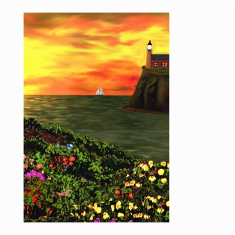 Eileen s Sunset Small Garden Flag (Two Sides) from ArtsNow.com Front