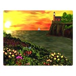 Eileen s Sunset Double Sided Flano Blanket (Large)