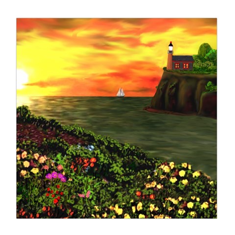 Eileen s Sunset Duvet Cover Double Side (Queen Size) from ArtsNow.com Back