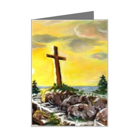Souls Harbor By Ave Hurley  (1) Mini Greeting Card from ArtsNow.com Left