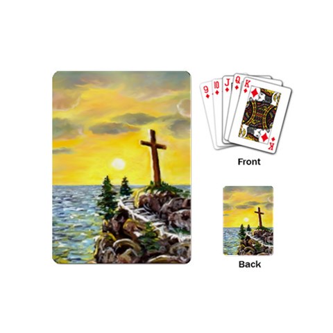 Souls Harbor By Ave Hurley  (1) Playing Cards Single Design (Mini) from ArtsNow.com Back