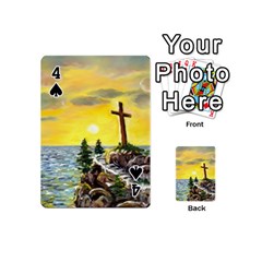Souls Harbor By Ave Hurley  (1) Playing Cards 54 Designs (Mini) from ArtsNow.com Front - Spade4