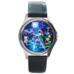 W6il3xvvdyq Jpglarge Round Metal Watch