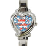 Coat Of Arms Of Thuringia Heart Italian Charm Watch