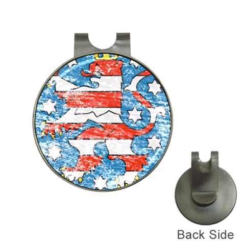 Coat Of Arms Of Thuringia Golf Ball Marker Hat Clip from ArtsNow.com Front