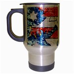 Coat Of Arms Of Thuringia Travel Mug (Silver Gray)