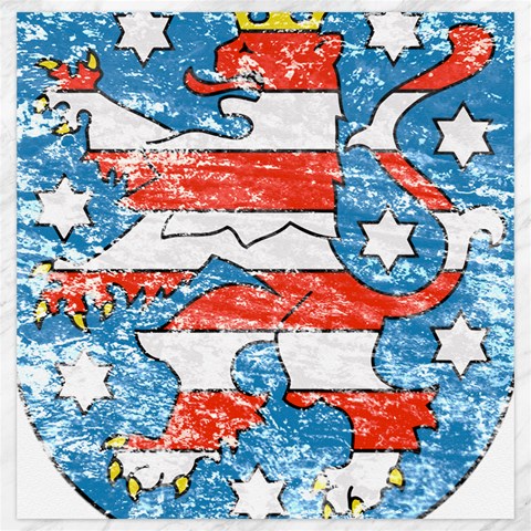 Coat Of Arms Of Thuringia Canvas 20  x 20  from ArtsNow.com 19 x19.27  Canvas - 1