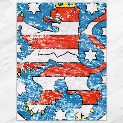 Coat Of Arms Of Thuringia Canvas 36  x 48  from ArtsNow.com 35.26 x46.15  Canvas - 1