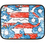 Coat Of Arms Of Thuringia Fleece Blanket (Mini)