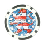 Coat Of Arms Of Thuringia Poker Chip Card Guard (10 pack)