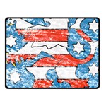 Coat Of Arms Of Thuringia Fleece Blanket (Small)