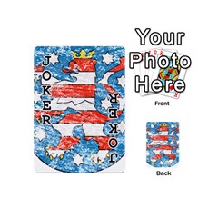 Coat Of Arms Of Thuringia Playing Cards 54 Designs (Mini) from ArtsNow.com Front - Joker1