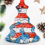 Coat Of Arms Of Thuringia Christmas Tree Ornament (Two Sides)