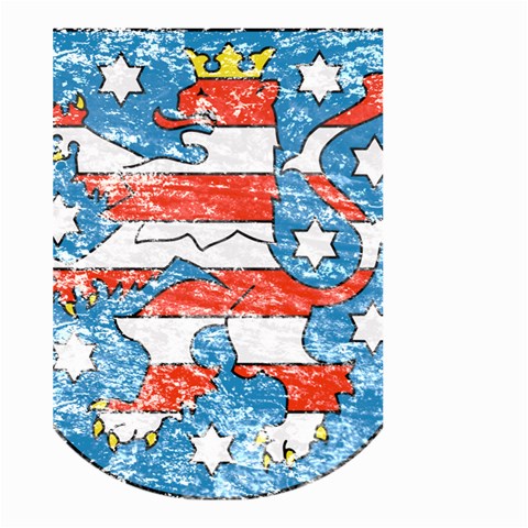 Coat Of Arms Of Thuringia Large Garden Flag (Two Sides) from ArtsNow.com Front