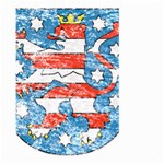 Coat Of Arms Of Thuringia Large Garden Flag (Two Sides)