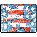 Coat Of Arms Of Thuringia Double Sided Fleece Blanket (Medium)