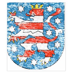 Coat Of Arms Of Thuringia Duvet Cover Double Side (California King Size) from ArtsNow.com Back