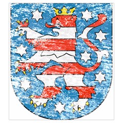 Coat Of Arms Of Thuringia Drawstring Pouch (XXL) from ArtsNow.com Front
