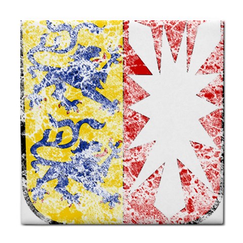 Coat Of Arms Of Schleswig Holstein Tile Coaster from ArtsNow.com Front