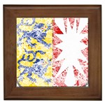 Coat Of Arms Of Schleswig Holstein Framed Tile