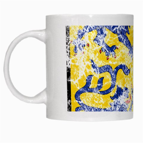 Coat Of Arms Of Schleswig Holstein White Mug from ArtsNow.com Left