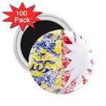 Coat Of Arms Of Schleswig Holstein 2.25  Magnet (100 pack) 