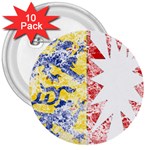 Coat Of Arms Of Schleswig Holstein 3  Button (10 pack)