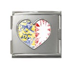 Coat Of Arms Of Schleswig Holstein Mega Link Heart Italian Charm (18mm)