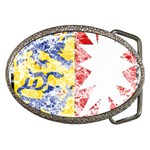 Coat Of Arms Of Schleswig Holstein Belt Buckle