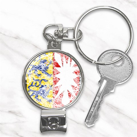 Coat Of Arms Of Schleswig Holstein Nail Clippers Key Chain from ArtsNow.com Front