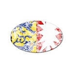 Coat Of Arms Of Schleswig Holstein Sticker (Oval)