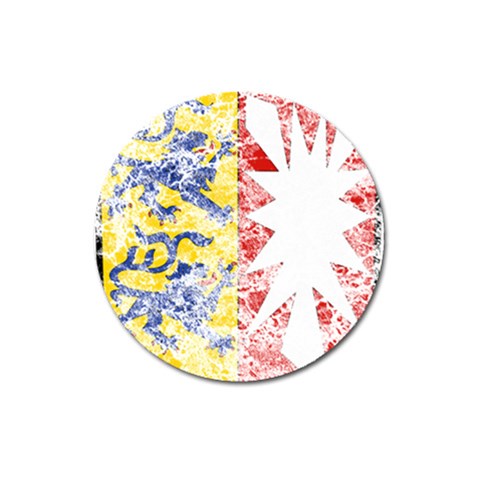 Coat Of Arms Of Schleswig Holstein Magnet 3  (Round) from ArtsNow.com Front