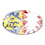 Coat Of Arms Of Schleswig Holstein Magnet (Oval)
